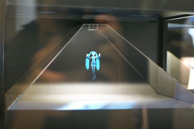 Kỹ thuật chiếu hình 3D tạo ra hiệu ứng bóng ma cực dị