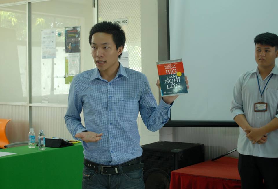 Anh Lê Thanh Sang – trưởng BTC chương trình TechCamp SaiGon Uni 2015