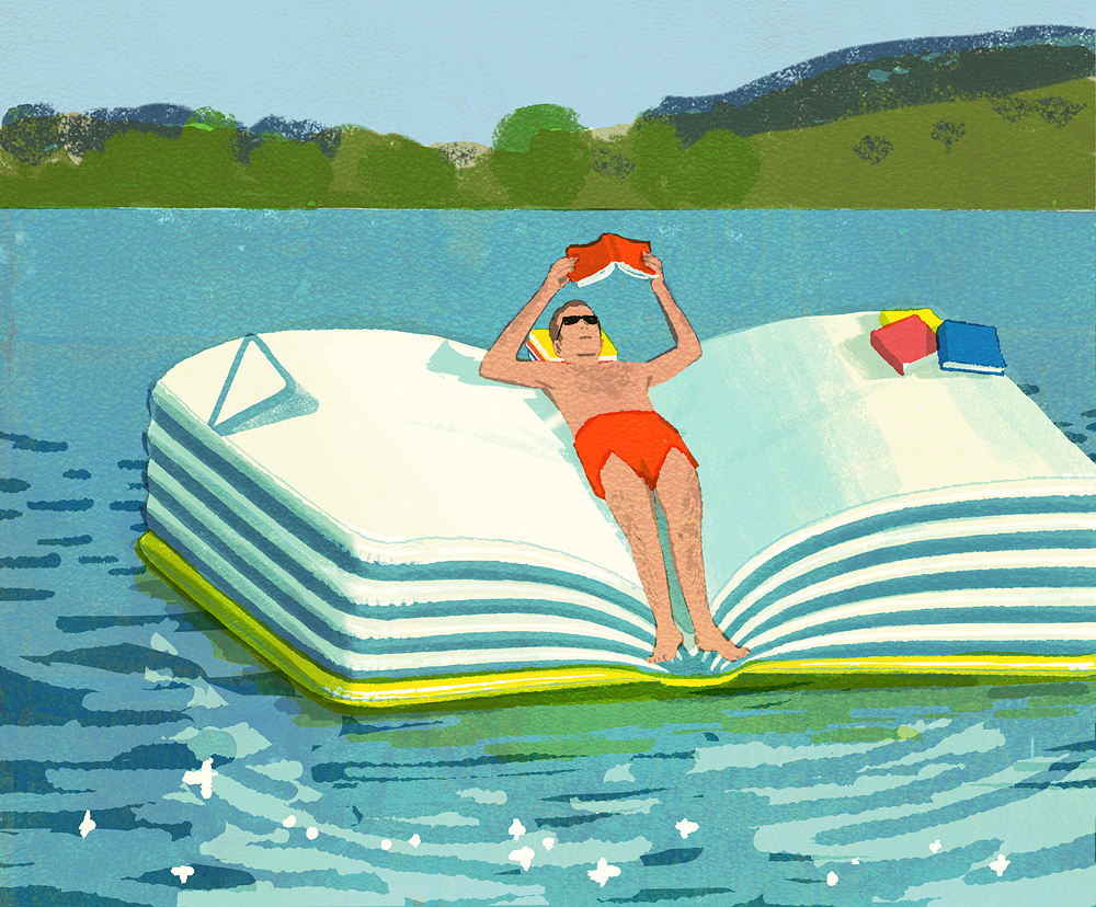 The End of the Ambitious Summer Reading List by Tatsuro Kiuchi