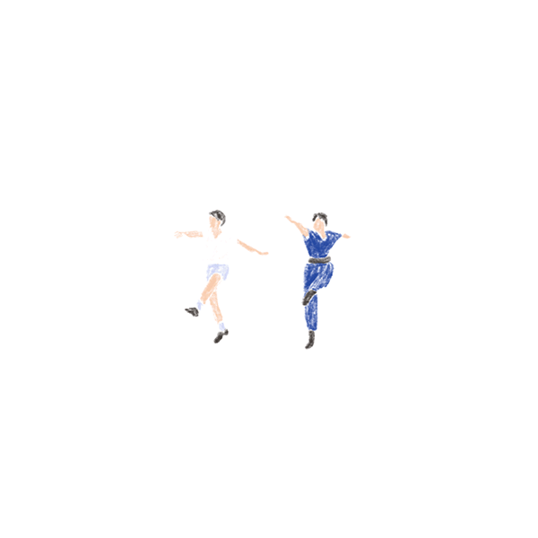 Tiny Gif Dancers by Charlotte Smith