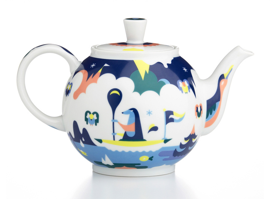 Crate & Barrel teapot by Janine Rewell