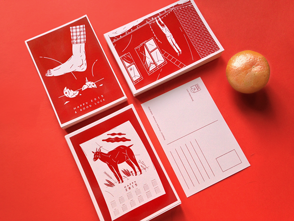 NY'15 Cards by Xenya Shishkova