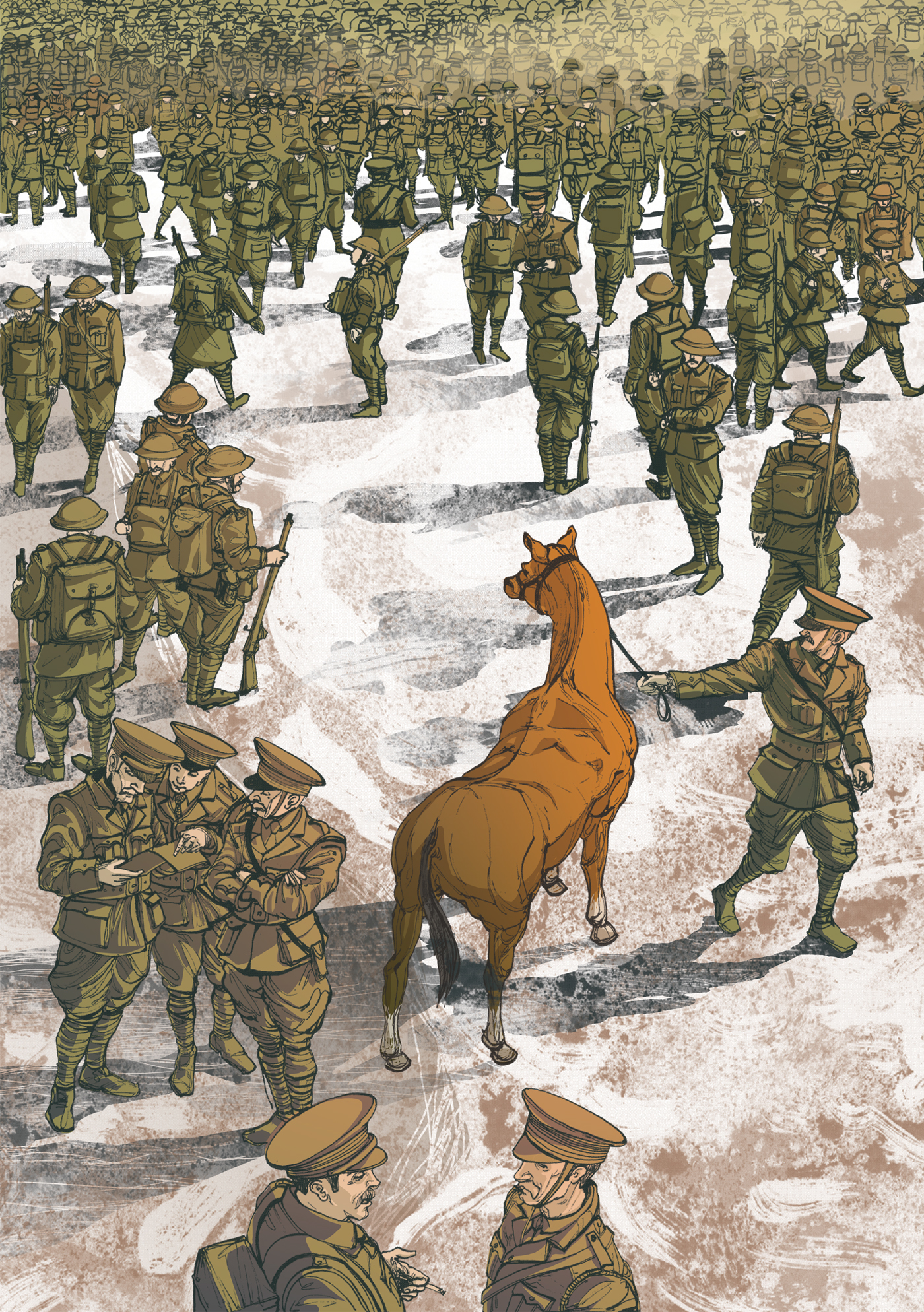 WAR HORSE - Folio Society BIC2016 - Longlist by Alexandru Savescu