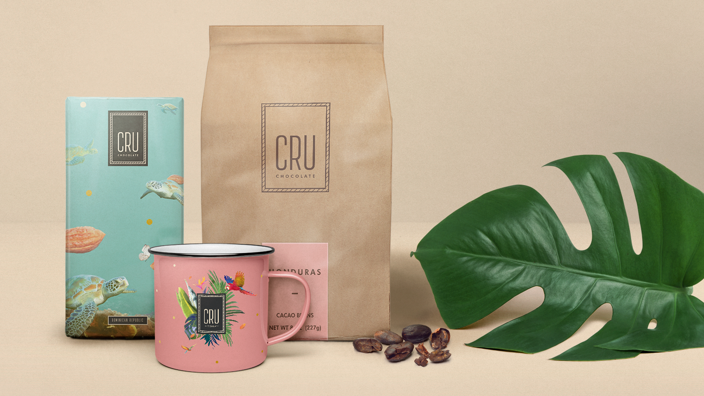 CRU CHOCOLATE - Branding