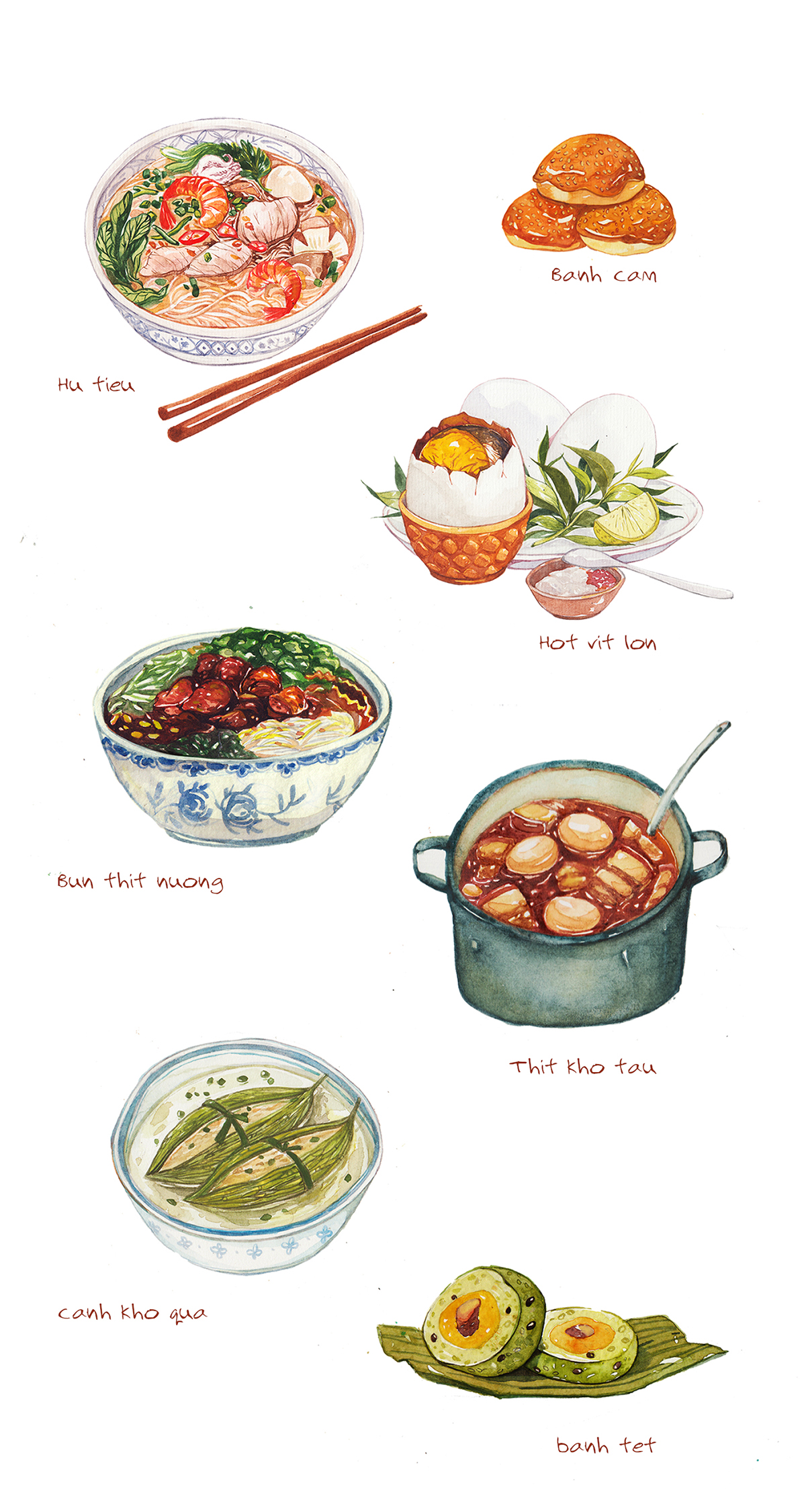 Xem hơn 100 ảnh về hình vẽ món ăn việt nam - daotaonec