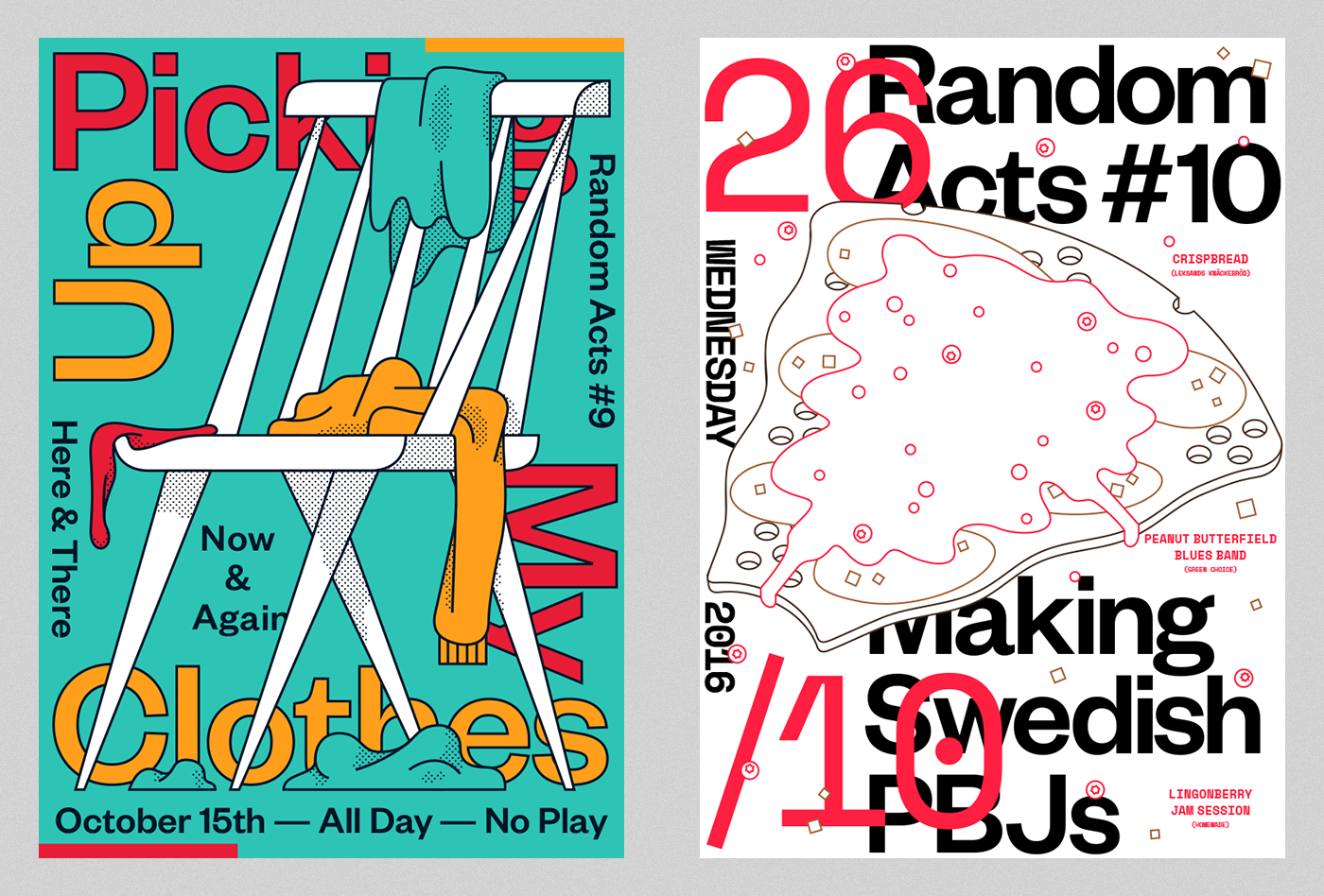 Random Acts Poster Series