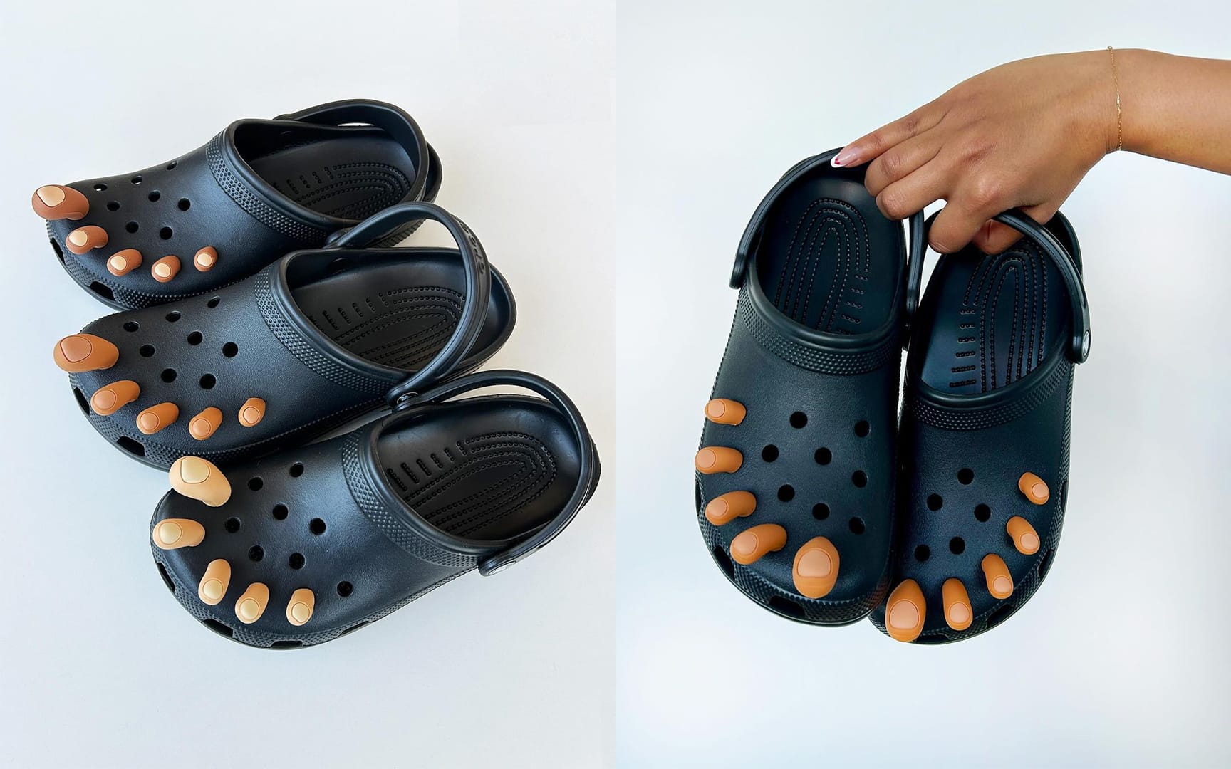 Crocs ra mắt phụ kiện Toe Jibbitz “những ngón chân lủng lẳng” khiến ai ...