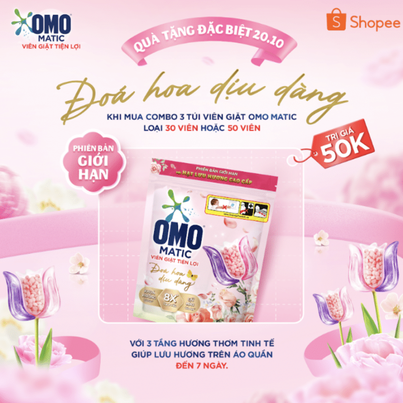 Phân tích chiến dịch truyền thông của OMO dịp 20/10: giải mã bài toán