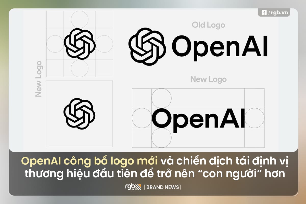 OpenAI công bố logo mới & chiến dịch tái định vị thương hiệu lần đầu ...